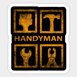 Handyman service Sticker